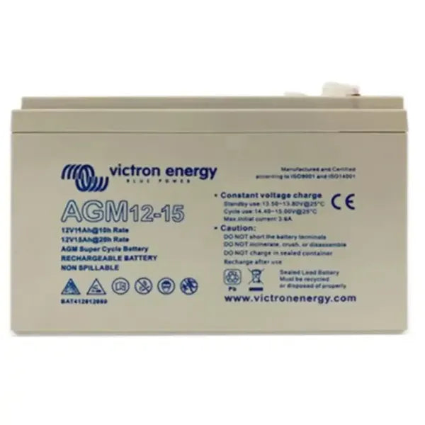 Victron Energy 12V/15Ah AGM Super Cycle Batt