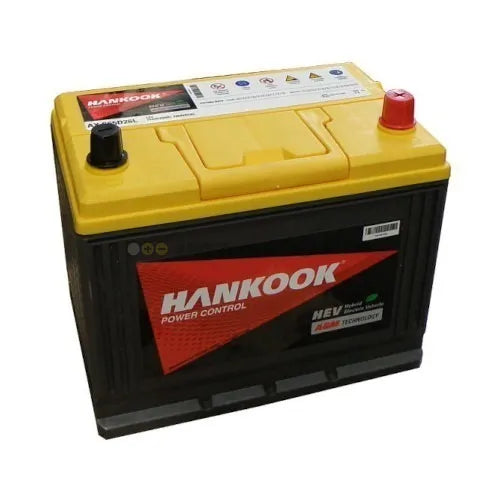 Hankook 12v 75Ah AGM Starter Battery: Type 068