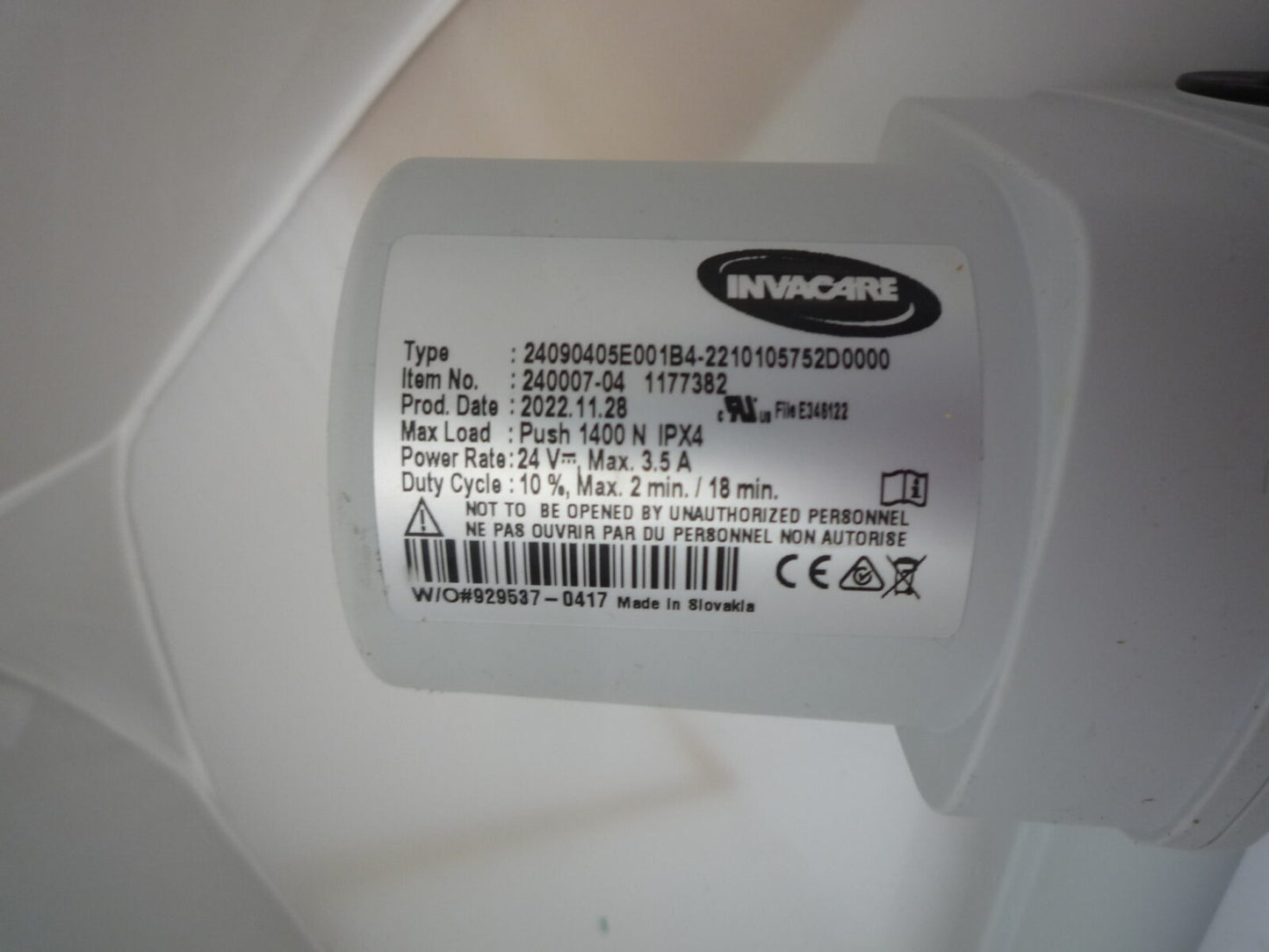 HiLo Bed Motor/Actuator Medley Ergo / Accent