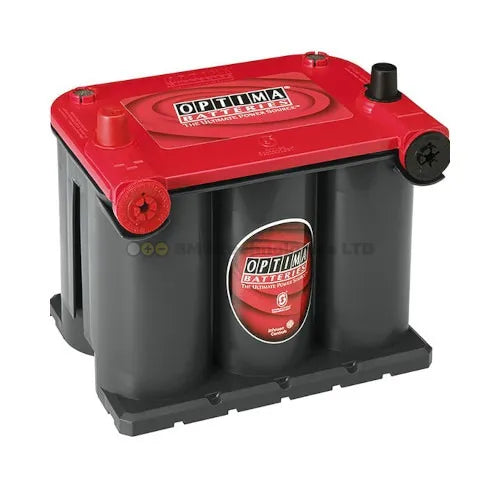 Optima Red Top RTU 3.7 High Cranking AGM Starter Battery